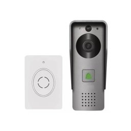 Campainha Wi-Fi GoSmart 12V 3xAA IP44 com sensor de movimento Tuya