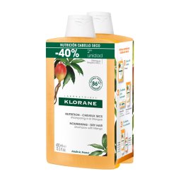 Klorane Cabelo Duplo Champú Nutritivo con Mango
