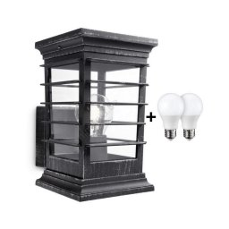 Philips 15280/54/PN - Candeeiro de parede exterior MyGarden PATIO 1xE27/60W/230V IP44