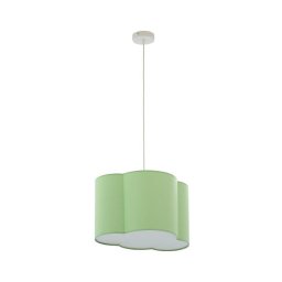 Candeeiro de teto em cabo CLOUD 1xE27/25W/230V verde