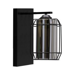 Candeeiro de parede JONERA 1xE27/40W/230V preto