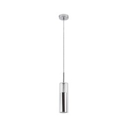 Rabalux 72046 - Candeeiro suspenso KALEVI 1xGU10/50W/230V transparente/cromado