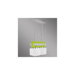 Kemar SG/2/G/K - Luz pendente SANGA 2xE14/60W/230V