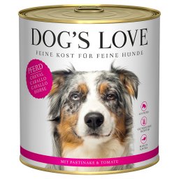 6x800g cavalo Adult Dog´s Love comida húmida cães