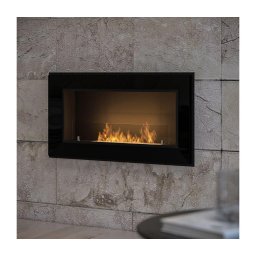 InFire - Lareira BIO Incorporada 49x90 cm 3kW preto