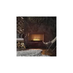 InFire - Lareira BIO 8x60 cm 3kW preto