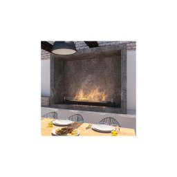 InFire - Lareira BIO 8x120 cm 3kW preto