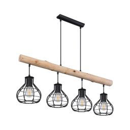 Globo 15388-4H - Candelabro num fio CLASTRA 4xE27/60W/230V