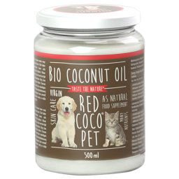 500ml BIO Óleo de côco virgem para animais