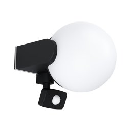 Eglo 99573 - Iluminação de parede exterior com sensor RUBIO 1xE27/15W/230V IP44