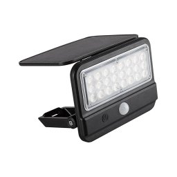 Rabalux 77040 - LED Solar de Parede FLAXTON LED/7W/3,7V IP54 preto