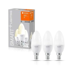 CONJUNTO 3x Lâmpada LED com regulação SMART + E14/5W/230V 2700K - Ledvance