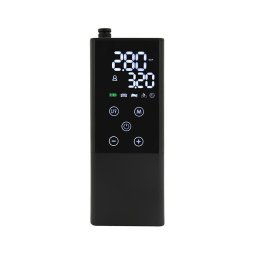 Compressor portátil digital 4000 mAh 5V preto