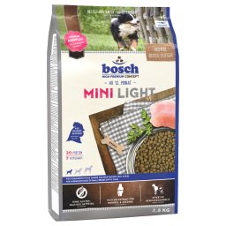 2,5kg Mini Light bosch ração para cães