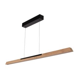 Spot-Light 1017401600000-LED Lustre suspenso dimerizável por cabo JONAS LED/16,5W/230V carvalho