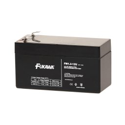FUKAWA FW 1,2-12 U - Bateria de chumbo 12 V/1,2 Ah com terminal Faston 4,7 mm
