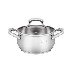 Lamart - Pote com tampa de 16 cm de aço inoxidável