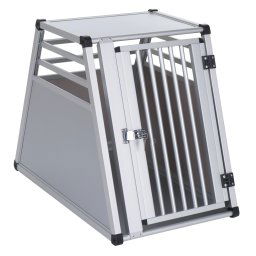 AluRide Caixa transportadora para cães tam.S 50x82x65cm