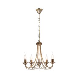 Candelabro suspenso MUZA 5xE14/40W/230V