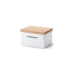 Continenta C3950 - Pote de cerâmica com tampa 17,5x13,5x11 cm borracha
