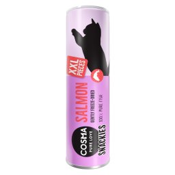 22g Cosma snackies XXL liofilizados gatos salmão