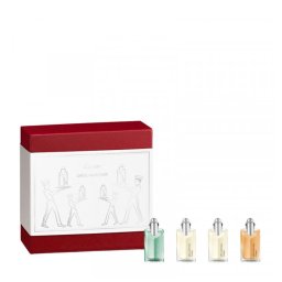 Cartier Declaration Miniaturas Eau de Toilette Set - 4 ML Eau de toilette Conjunto Perfume para Homem