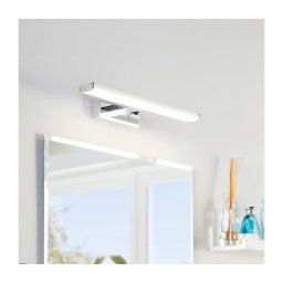 Eglo 74051 - Iluminação de espelho para casa de banho LED GALENZANA LED/7,4W/230V IP44 cromado