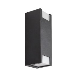 Rabalux 77055 - Iluminação de parede exterior CERNON 2xGU10/7W/230V IP44 preto