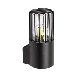 Rabalux 77083 - Iluminação de parede exterior HAREN 1xE27/60W/230V IP54 preto