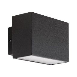 Rabalux 77073 - Iluminação de parede exterior LED MATARO LED/7W/230V IP54 preto