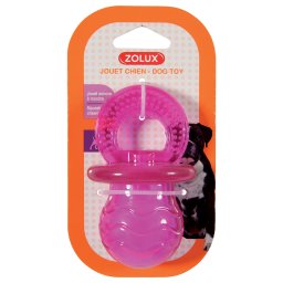 Zolux Boneco de brinquedo para cães Pop, rosa 6x 6x 10cm Hund