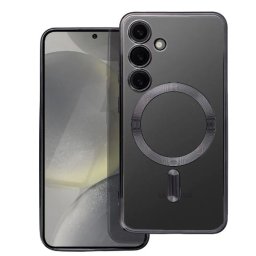 Capa Electro Mag compatível com MagSafe para Samsung S24 Plus preta