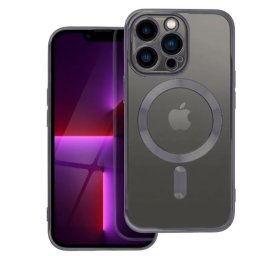 Capa Electro Mag compatível com MagSafe para Iphone 13 Pro preto