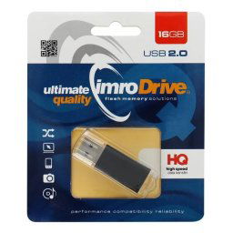 Imrodrive 16GB Pendrive Usb Black USB 2.0