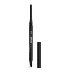 It Cosmetics Delineador de olhos Superhero No-Tug Retractable Eyeliner SUPER BLACK