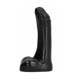 Plug W All Black MINI-Pénis, 8.5cm Ø2cm