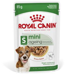 12x85g molho Mini Ageing Royal Canin comida húmida cães