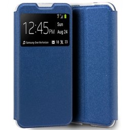 Capa Xiaomi Redmi 9A Flip Book com Janela Azul