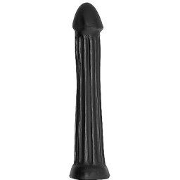 Plug W All Black Pénis, 31cm Ø5cm