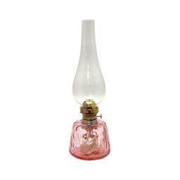Candeeiro a óleo POLY 38 cm rosa