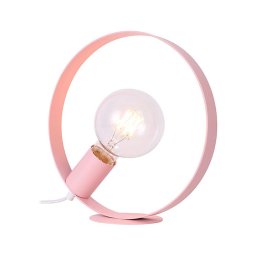 Candeeiro de mesa NEXO 1xE27/40W/230V rosa