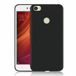 Capa Forcell Soft preta para Xiaomi Remi Note 5A