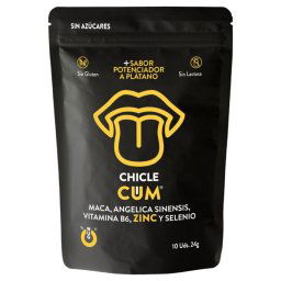 Chiclete Chicle CUM Líbido Feminina Woman 10 Unidades