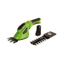 Fieldmann - Tesoura a bateria 3,6V 1300 mAh para relva e arbustos