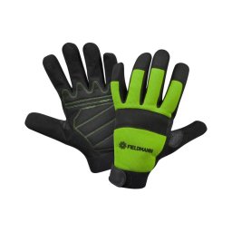 Fieldmann - luvas de trabalho XL preto/verde
