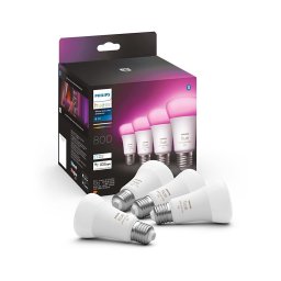 CONJUNTO 4x Lâmpada LED com regulação Philips Hue WACA E27/6,5W/230V 2000-6500K