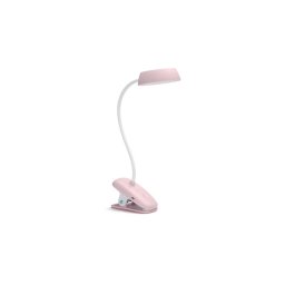 Philips - Lâmpada LED dim. com clipe DONUTCLIP LED/3W/5V 1200mAh rosa