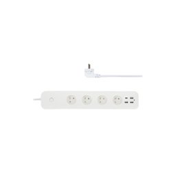 Immax NEO 07771L- Régua de energia NEO LITE Smart 4x AC + 3x USB + 1x USB-C com Wi‑Fi Tuya