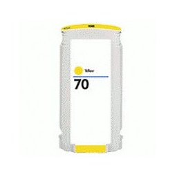 Tinteiro Compatível HP 70 Amarelo 130ml