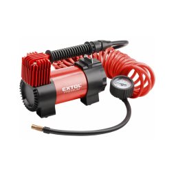 Extol Premium - Compressor automóvel 12V com saco e acessórios